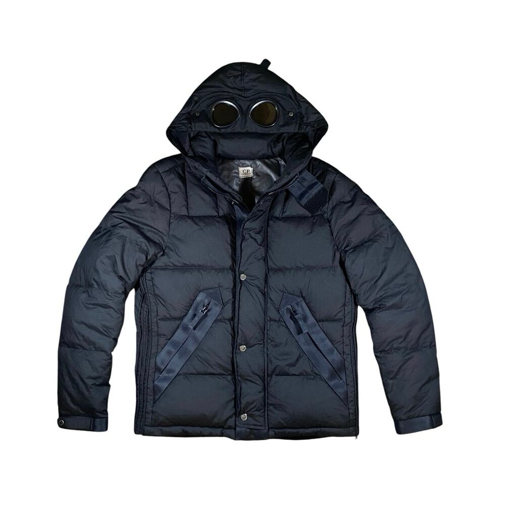 Y2K CP Company Aviator Goggle Puffer down Jacket - M